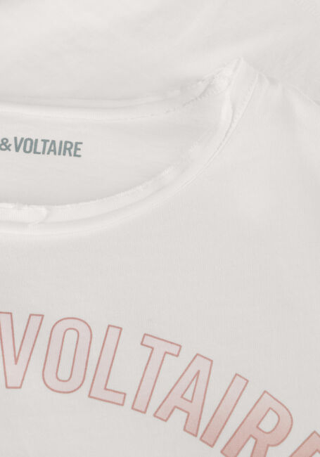 Weiße ZADIG & VOLTAIRE T-shirt X60043 - large