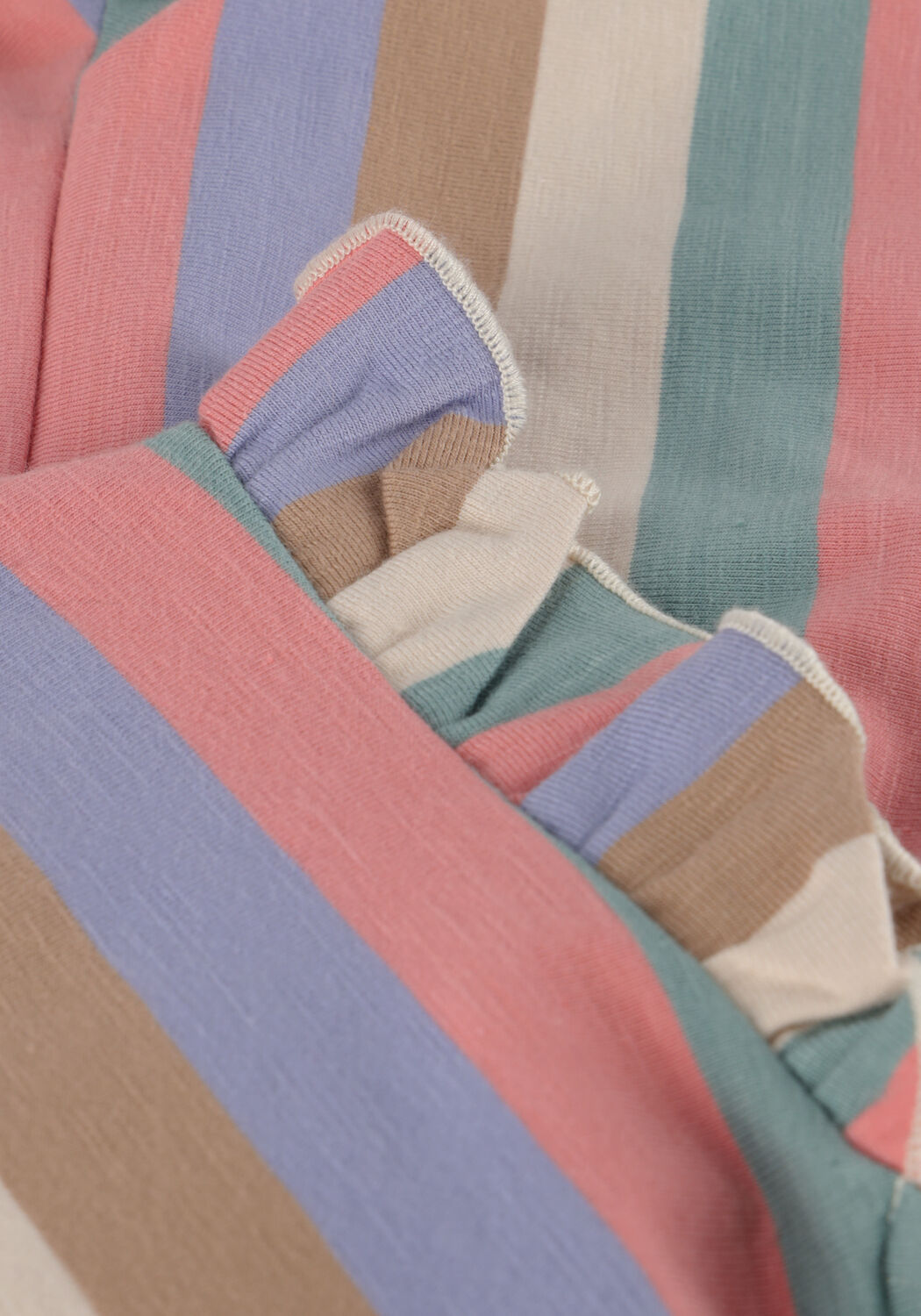 Mehrfarbige/Bunte YOUR WISHES Jumpsuit MULTI STRIPES RUFFLE PLAYSUIT - large