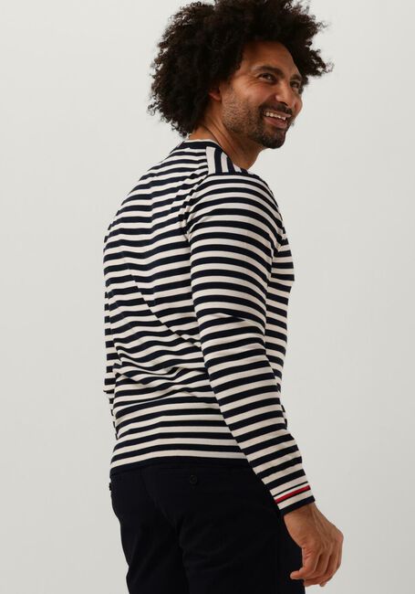 Blaue TOMMY HILFIGER Pullover 1985 CREW NECK SWEATER - large