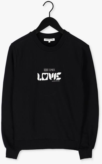 Schwarze HARPER & YVE Sweatshirt LOVE-SW - large