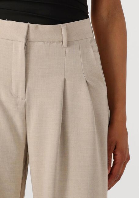 Beige MSCH COPENHAGEN Hose MSCHMIRABELLE MICHELLE HW PLEAT PANTS - large