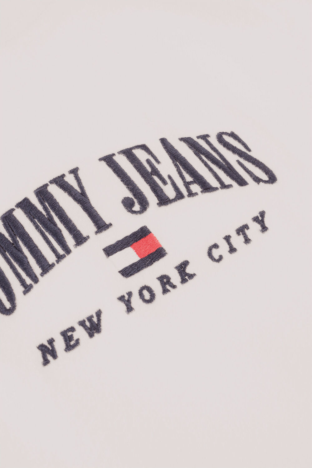 Nicht-gerade weiss TOMMY JEANS T-shirt TJM CLSC SMALL VARSITY TEE - large