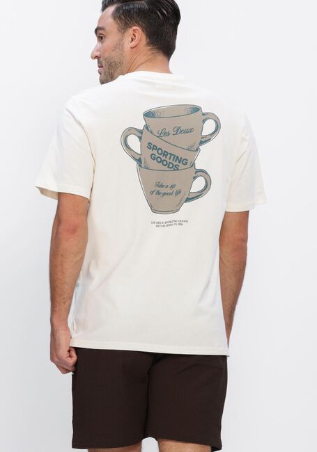 Creme LES DEUX T-shirt BEN ARTIST T-SHIRT - large