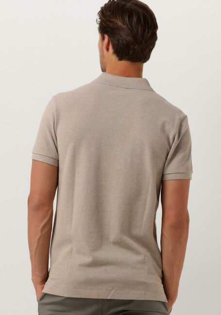 Beige PROFUOMO Polo-Shirt POLO SHORT SLEEVE - large