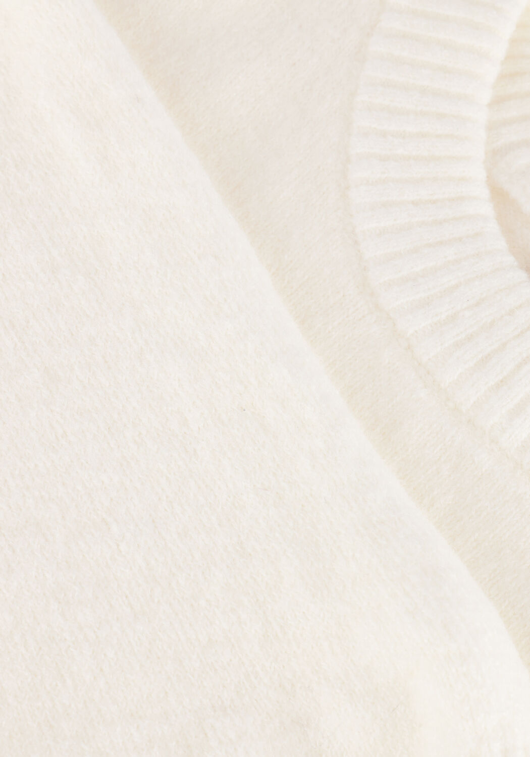 Ecru MODSTR&Ouml;M Pullover TREEMD O-NECK - large