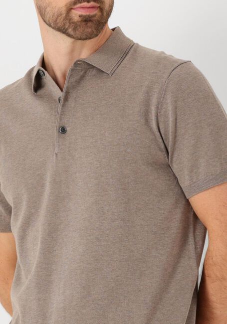 Beige PROFUOMO Polo-Shirt POLO SHORT SLEEVE - large