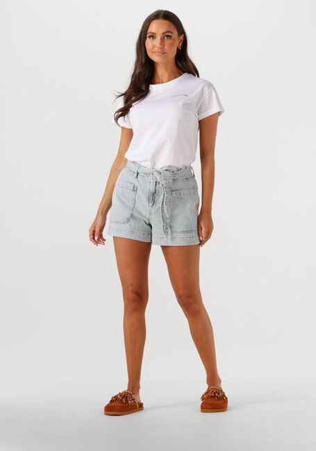 Hellblau CATWALK JUNKIE Kurze Hosen DENIM SHORT WITH ELASTIC WAISTBAND - large