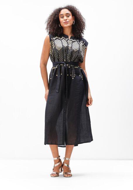 Schwarze GREEK ARCHAIC KORI Kleider S26K-4083196 - large