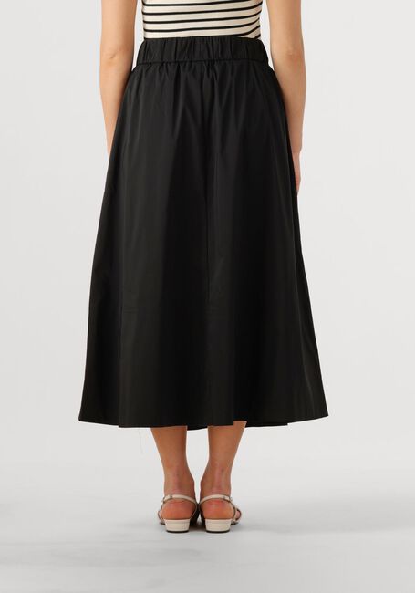 Schwarze NEO NOIR Midirock YARA POPLIN SKIRT - large