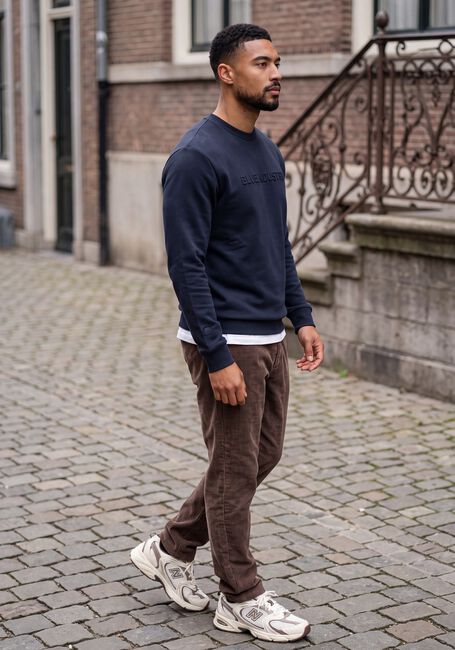 Dunkelblau BLUE INDUSTRY Sweatshirt SWEATER - large