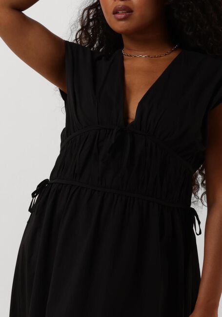 Schwarze MODSTRÖM Midikleid INDIAMD DRESS - large