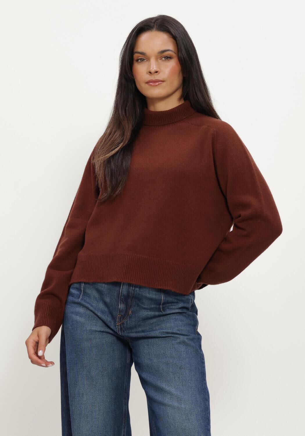 Bordeaux DRYKORN Rollkragenpullover LYZIMA - large