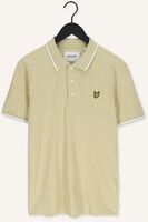 Olive LYLE & SCOTT Polo-Shirt TIPPED POLO SHIRT Olive LYLE & SCOTT Polo-Shirt TIPPED POLO SHIRT - medium