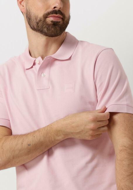 Hell-Pink BOSS ORANGE Polo-Shirt PASSENGER - large