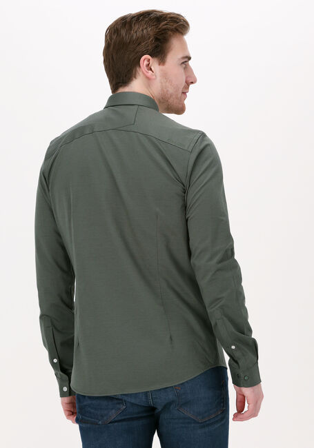 Grüne CAST IRON Casual-Oberhemd LONG SLEEVE SHIRT TWILL JERSEY - large