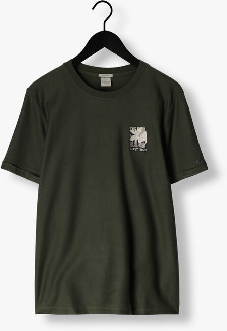 Grüne CAST IRON T-shirt SHORT SLEEVE R-NECK REGULAR FIT COTTON TWILL - large