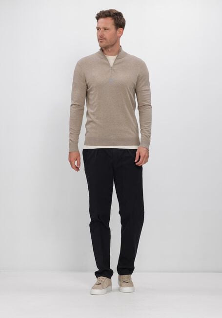Beige PROFUOMO Pullover HALF ZIP LUXURY BASIC - large