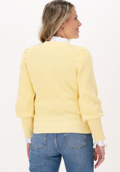 Gelbe SELECTED WOMEN Pullover EMBER LS KNIT O-NECK - large