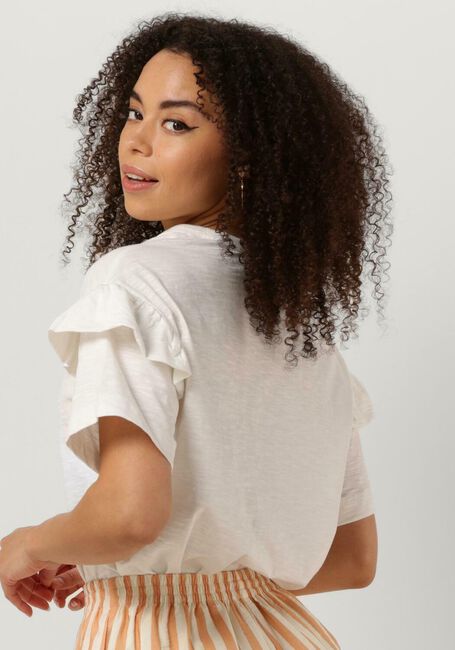 Weiße SELECTED FEMME T-shirt SLFRYLIE SS FLORENCE TEE - large