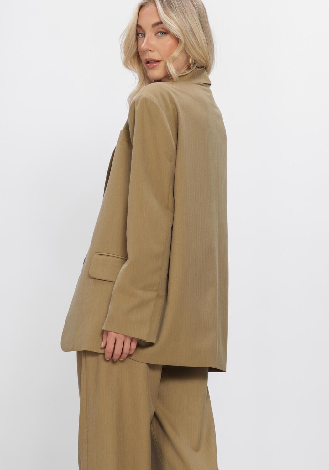 Camelfarbene STUDIO AMAYA Blazer SOFIE 7 - large