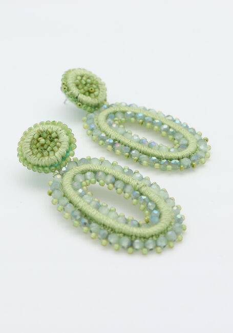 Minze PAULIE POCKET Ohrringe OVAL TARAH EARRINGS - large