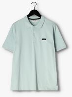 Hellblau CALVIN KLEIN Polo-Shirt STRETCH PIQUE SLIM BUTTON POLO