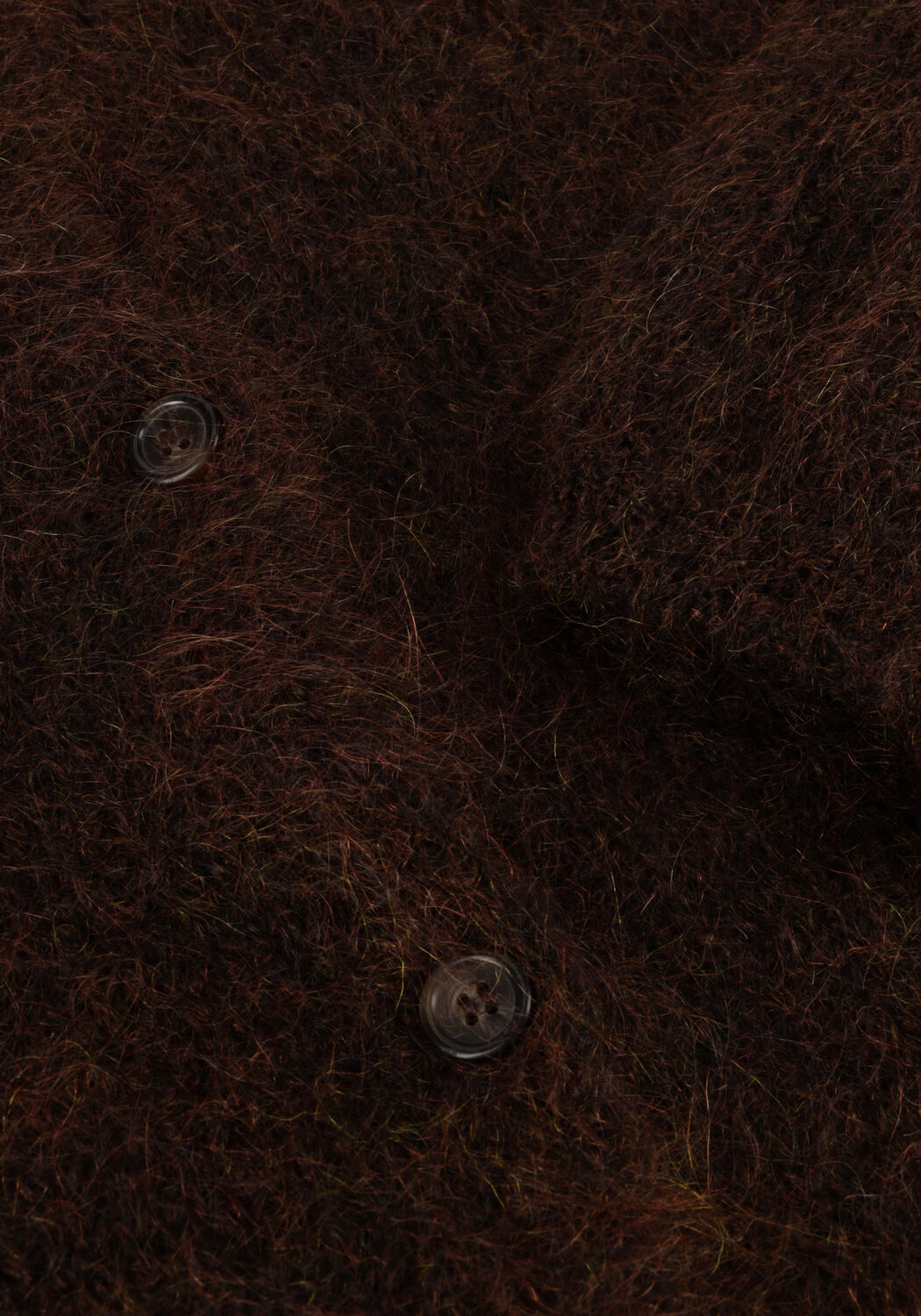 Braune DES PETITS HAUTS Strickjacke BEA - large