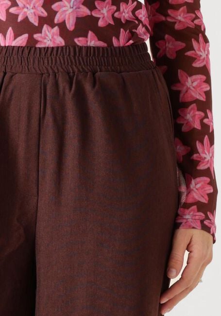 Braune YDENCE Weite Hose PANTS YADE TALL - large