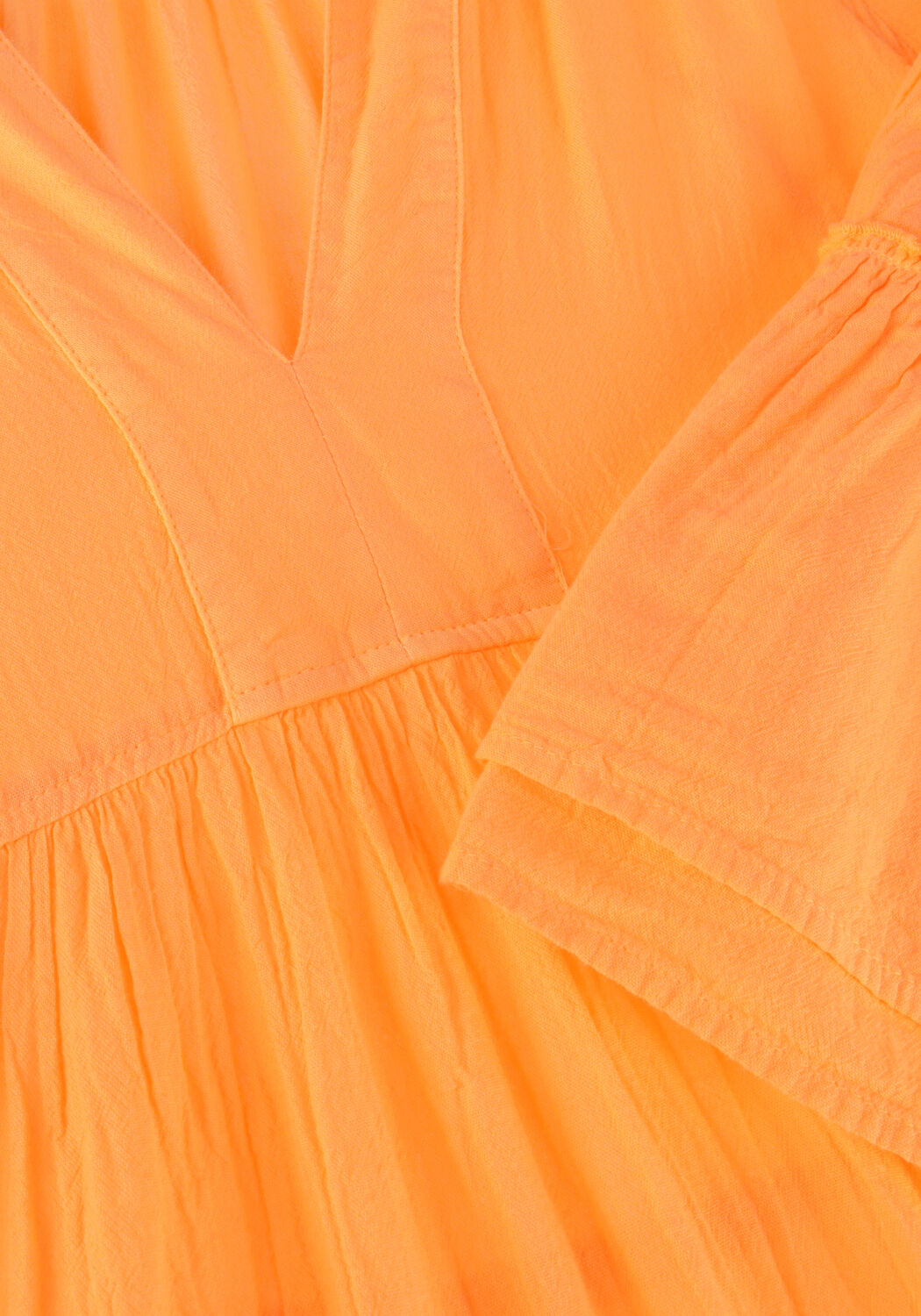 Orangene NEMA Minikleid RUZA - large