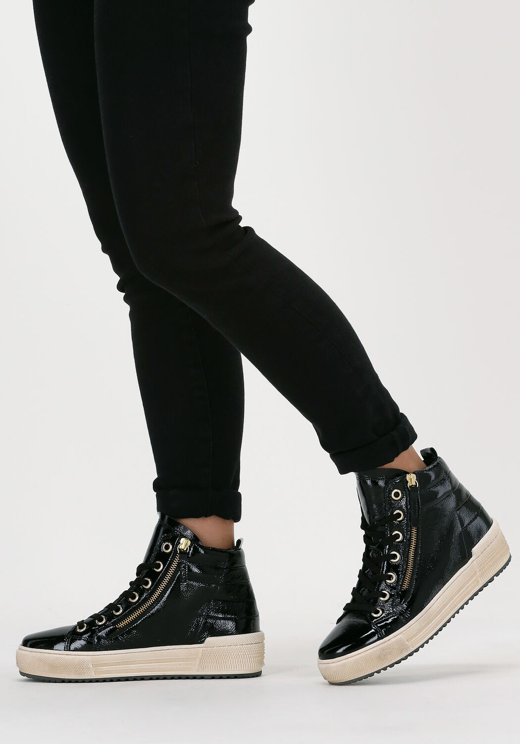 Schwarze GABOR Sneaker High 488 - large