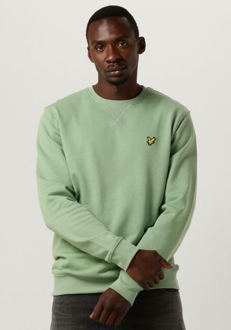 Gr&uuml;ne LYLE & SCOTT Sweatshirt CREW NECK SWEATSHIRT - large