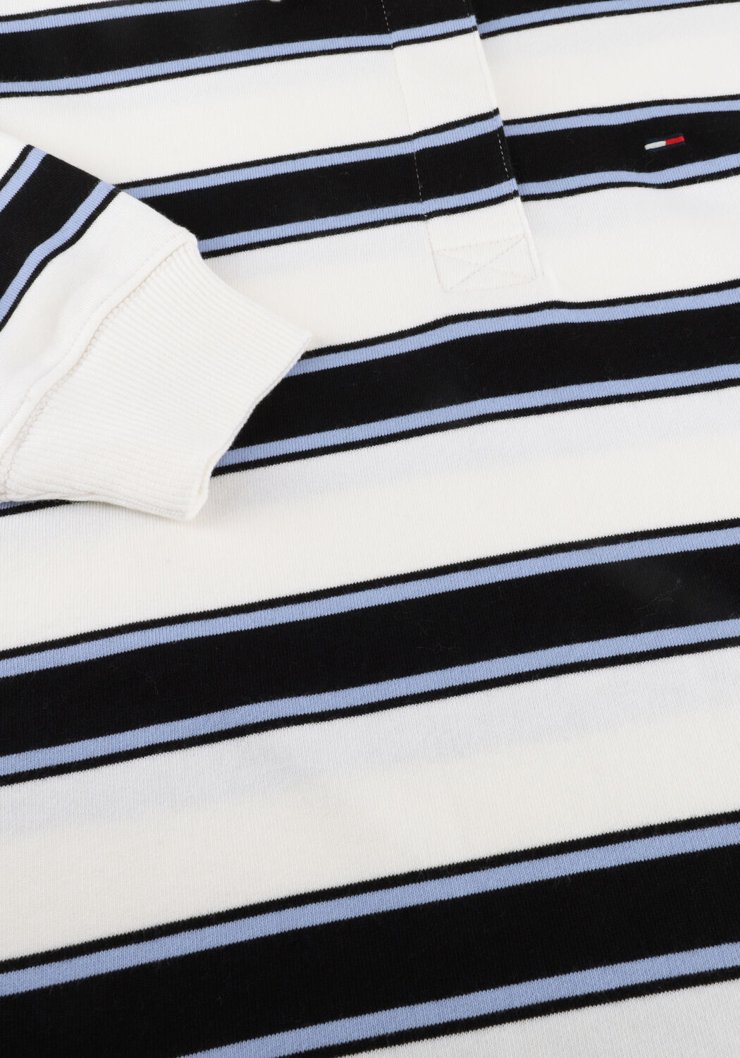 Mehrfarbige/Bunte TOMMY JEANS Polo-Shirt TJW RLX S-FLAG STRIPE RUGBY EXT - large