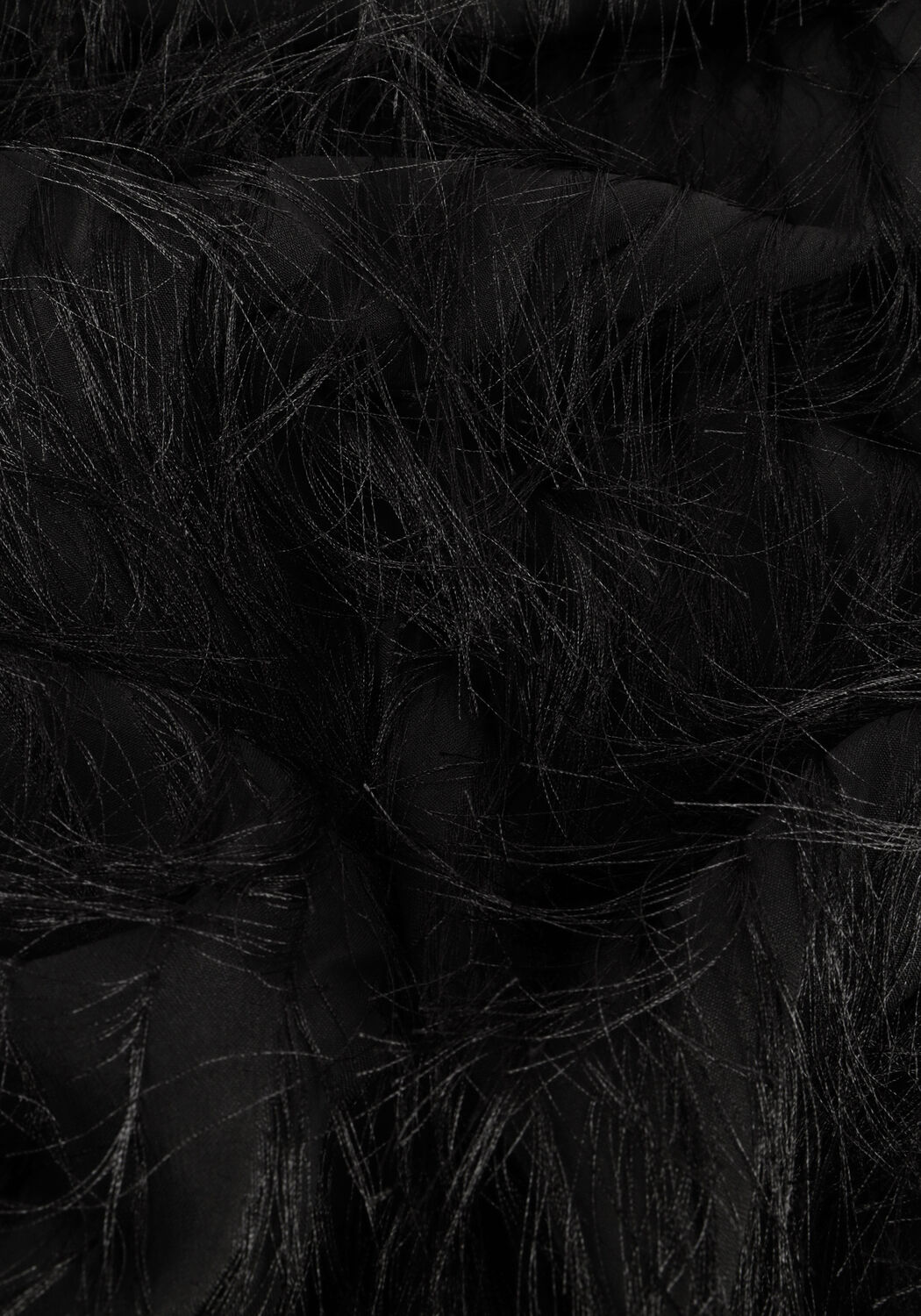 Schwarze Y.A.S. Minikleid YASDIA LS BOATNECK DRESS - large