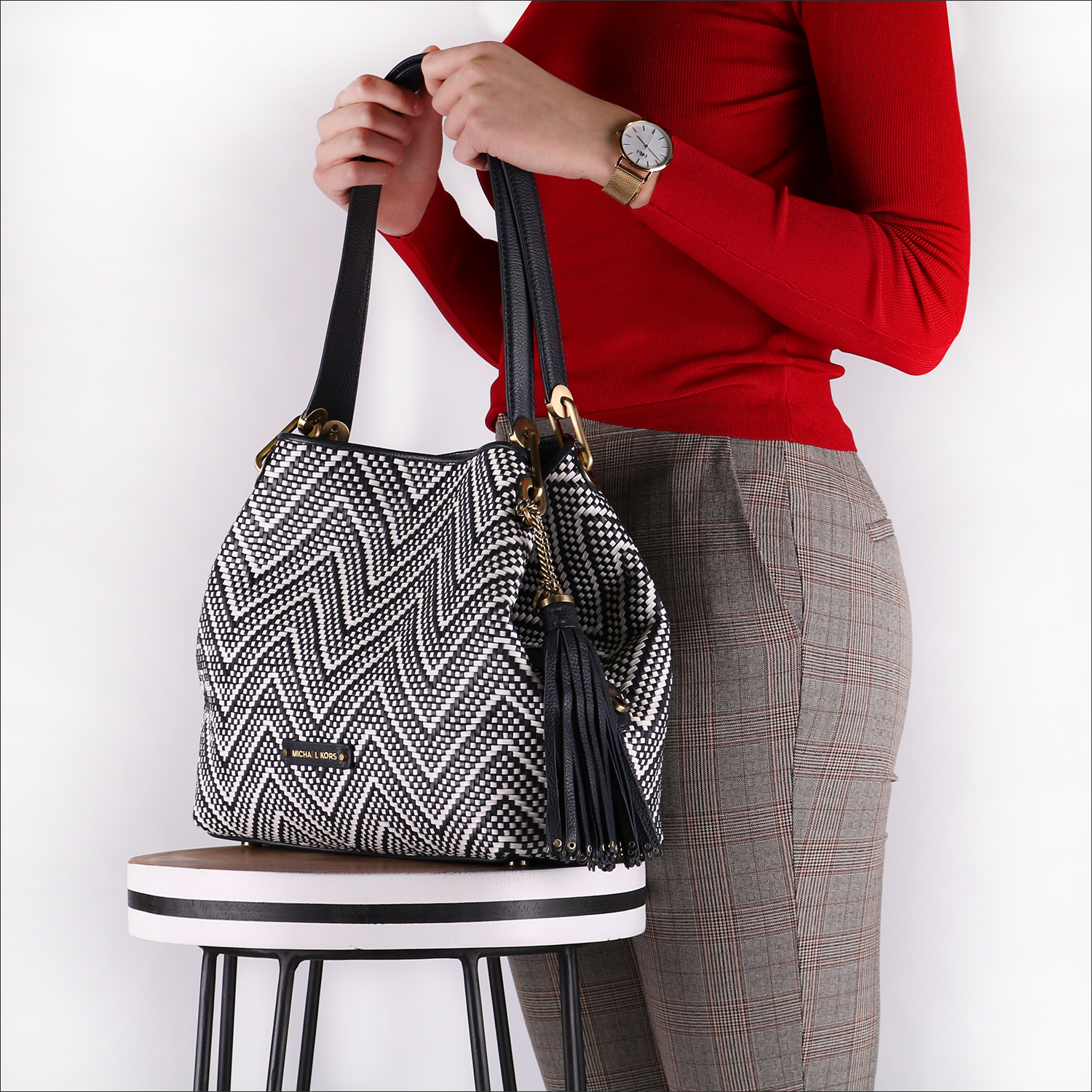 michael kors raven tasche