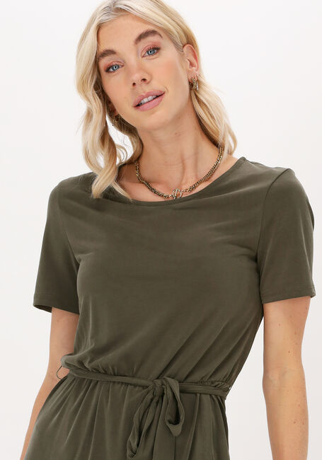 Dunkelgrün OBJECT Midikleid OBJANNIE NADIA S/S DRESS NOOS - large