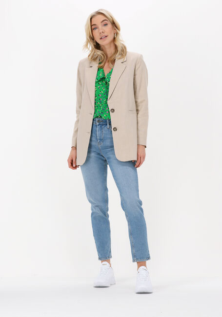 Beige Y.A.S. Blazer YASREGA 7/8 BLAZER - large