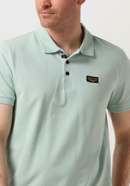 Blaue PME LEGEND Polo-Shirt SHORT SLEEVE POLO TRACKWAY - large