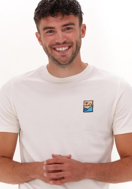 Ecru KULTIVATE T-shirt TS PLAYA - large