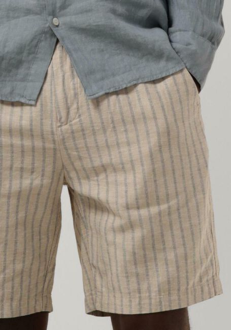 Sand SCOTCH & SODA Kurze Hose FAVE - PRINTED COTTON/LINEN BERMUDA SHORT - large