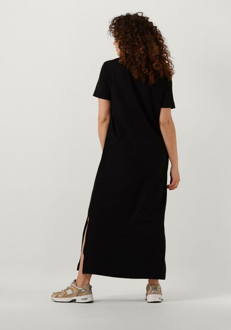 Schwarze SELECTED FEMME Maxikleid SLFESSENTIAL SS ANKLE TEE DRESS - large