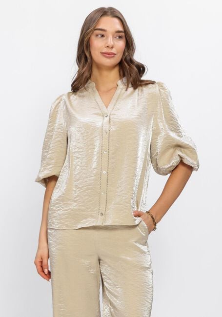 Beige NUKUS Blusen ROSIE BLOUSE SHINY - large