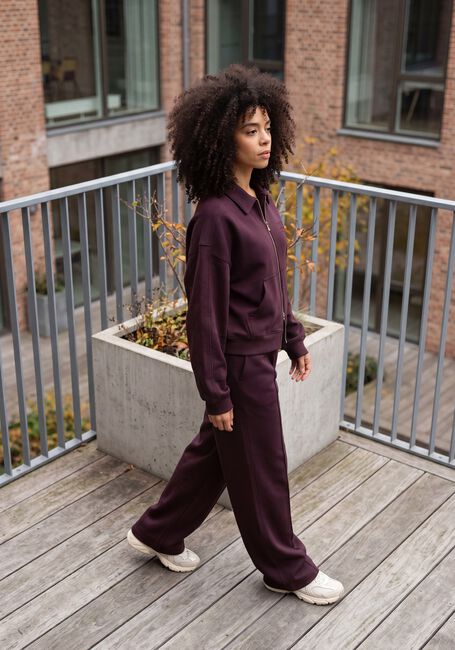 Bordeaux THE LOLA CLUB Sweatshirt LEYLA PANTS - large