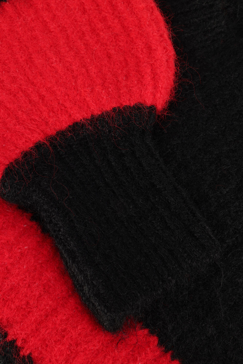 Schwarze CO'COUTURE Pullover CORALEE BLOK RIB KNIT - large