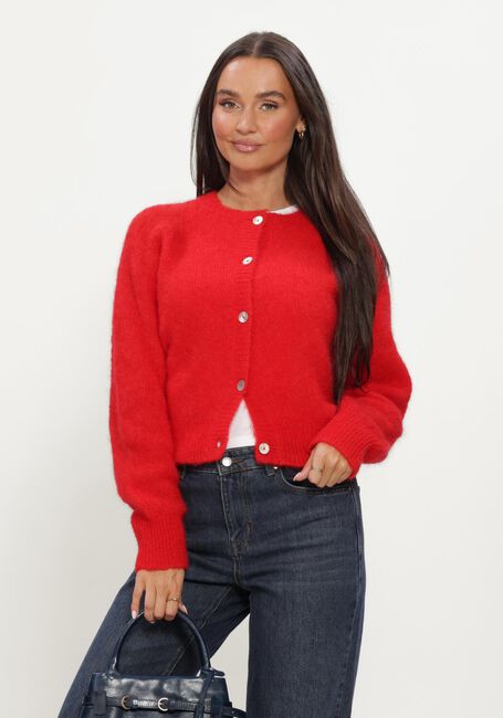 Rote BY-BAR Strickjacke SIAN CARDIGAN - large