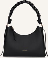 Schwarze COCCINELLE Umhängetasche BOHEME GRANA DOUBLE - medium