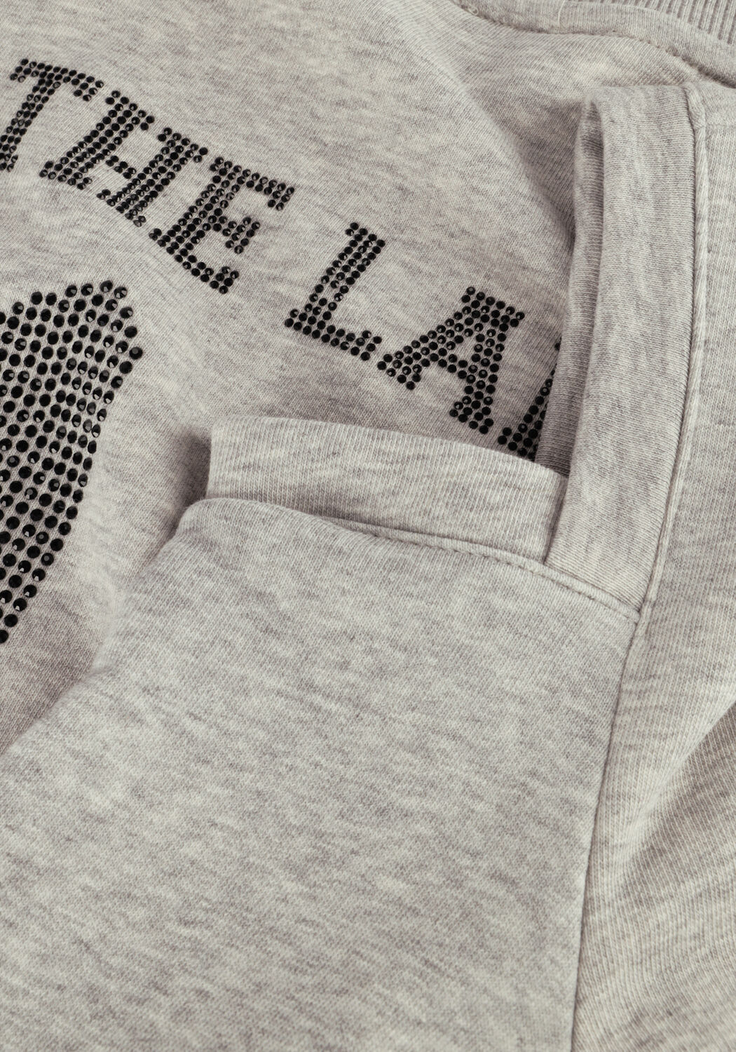 Graue ALIX THE LABEL Pullover LADIES KNITTED CUT OUT SWEATER - large