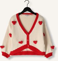 Rote DAILY BRAT Strickjacke HEART KNITTED VEST Rote DAILY BRAT Strickjacke HEART KNITTED VEST - medium