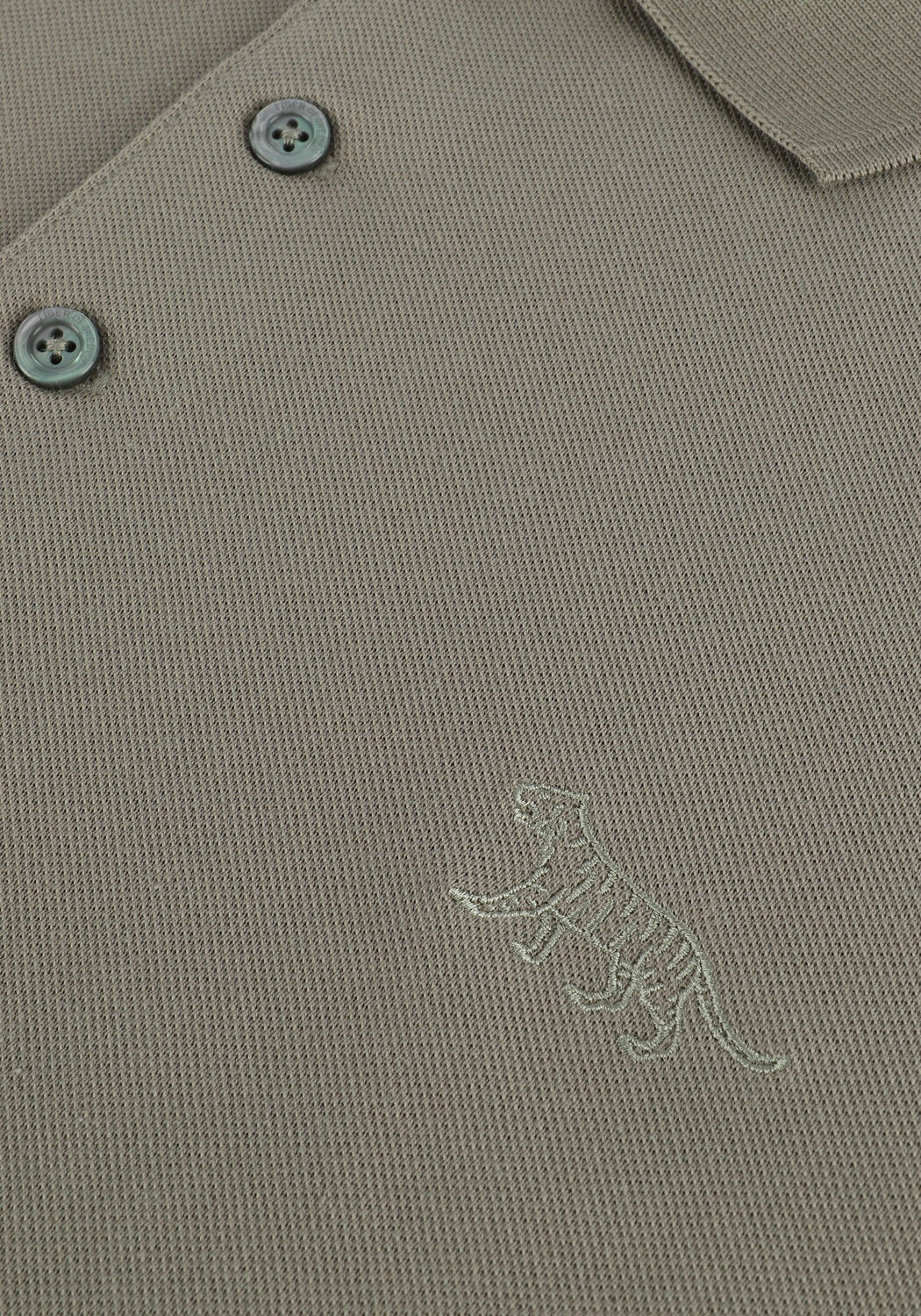 Khaki TIGER OF SWEDEN Polo-Shirt DARIOS - large