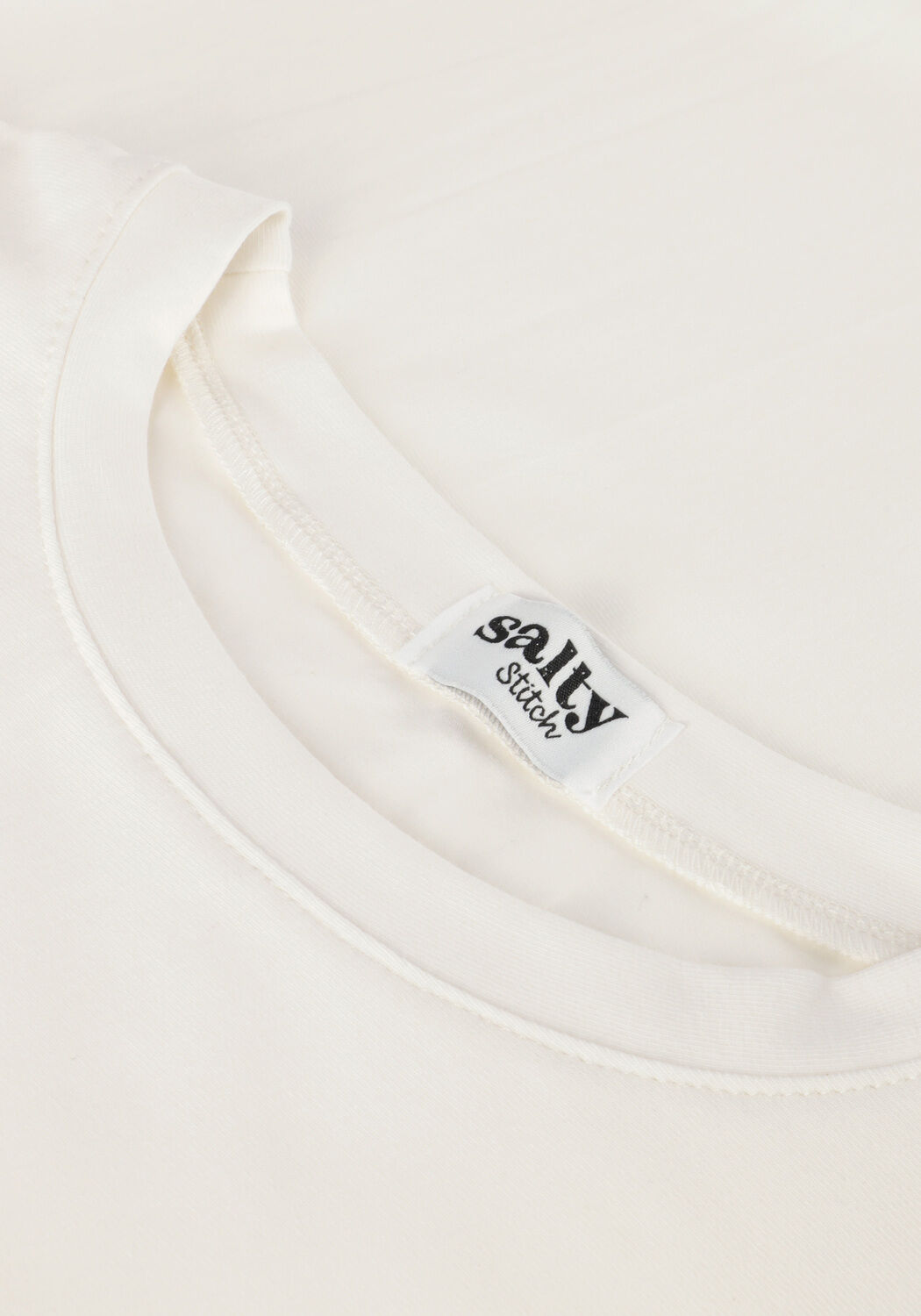 Wei&szlig;e Salty Stitch T-shirt OVERSIZED TEE - OFF WHITE - large