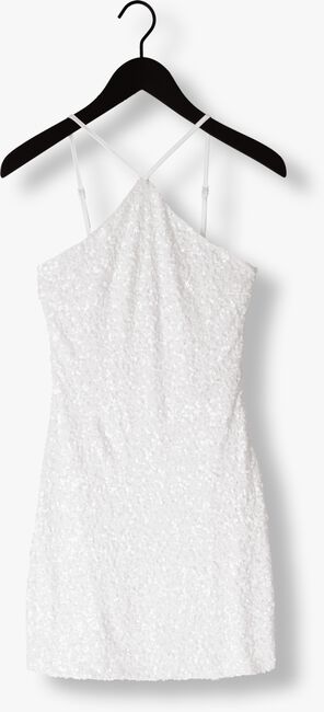 Weiße Y.A.S.  YASARIELLE SL SEQUIN MINI DRESS - large